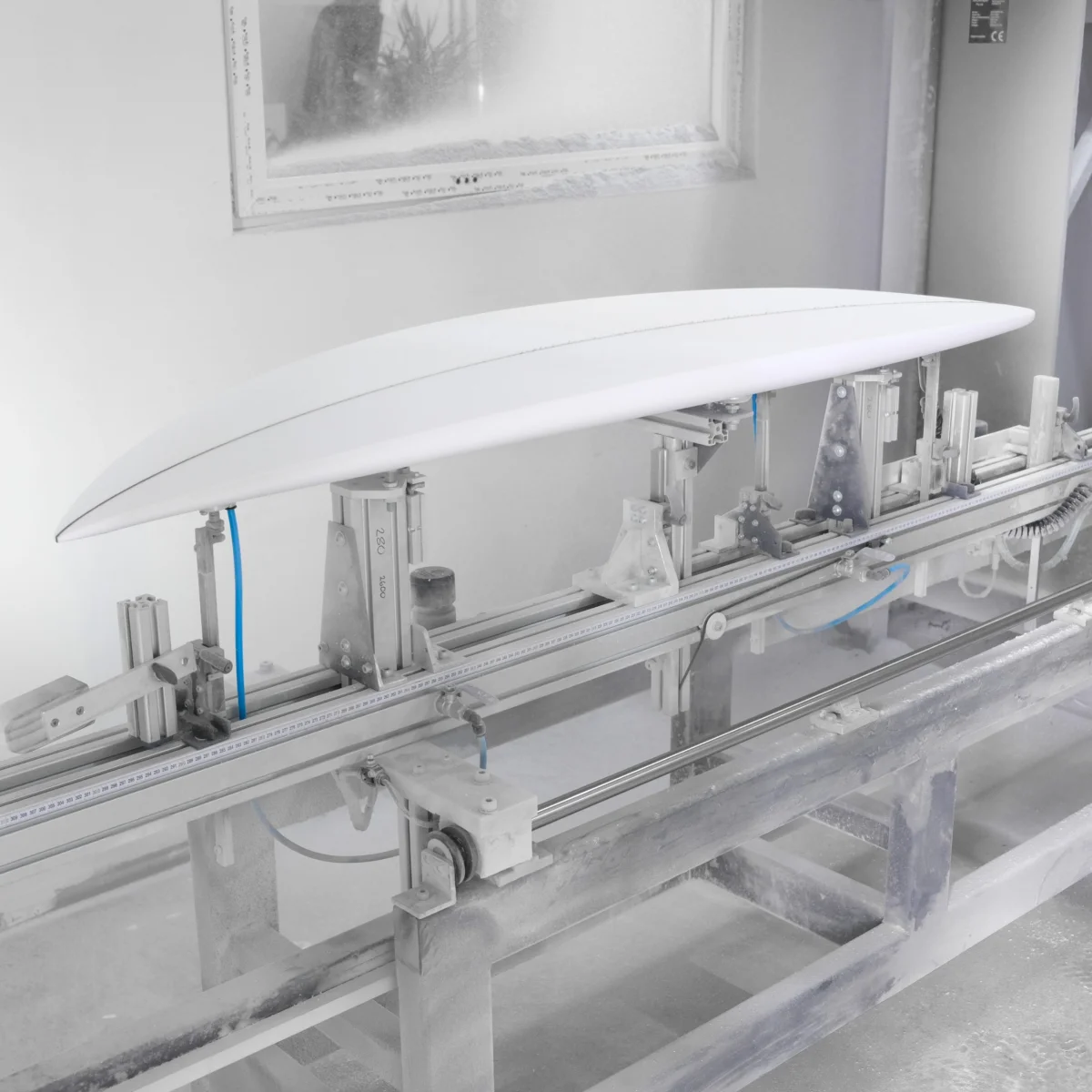 Blank sur machine APS3000, shape numérique